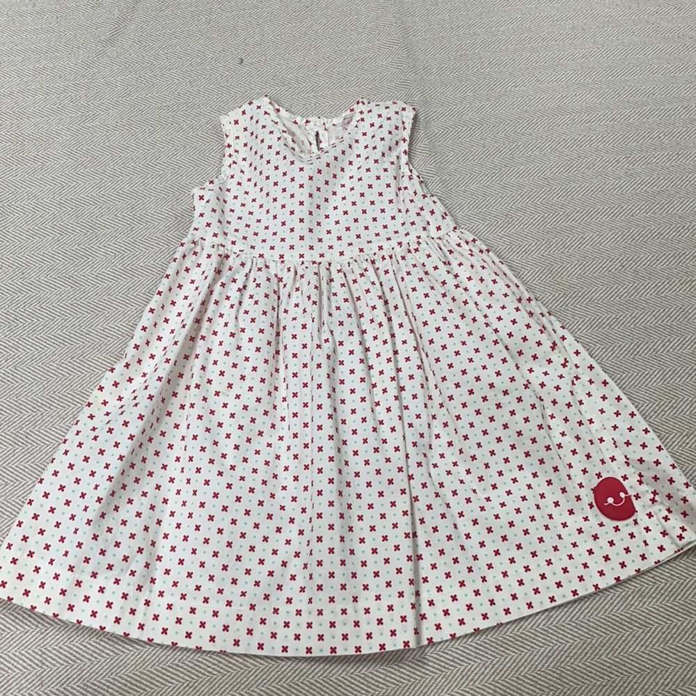 Adorable Smiling Button Dress